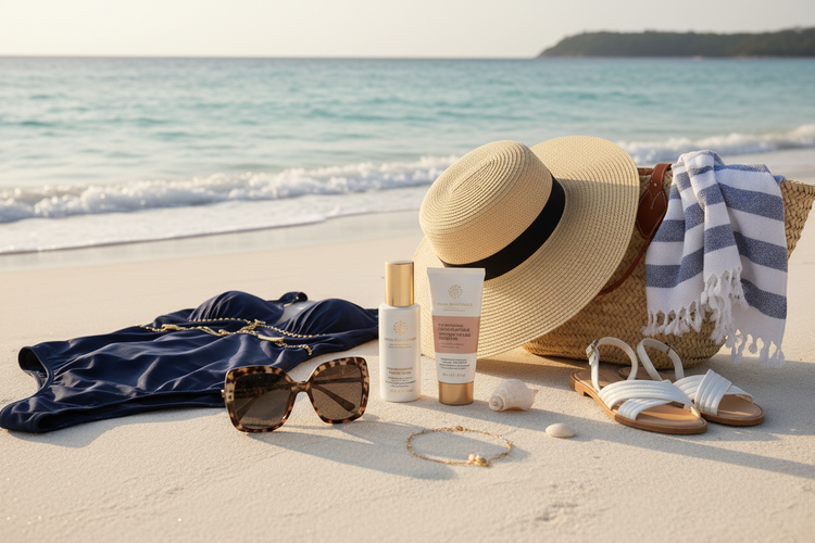 Immagine solari spiaggia