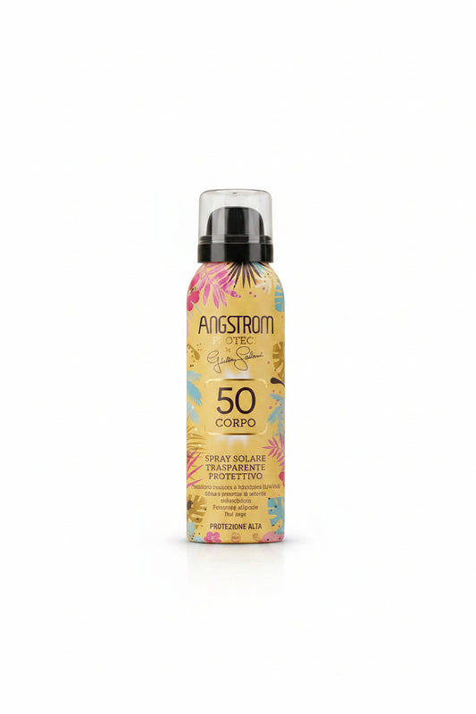 Angstrom: Protect Spray Solare Trasparente Protettivo 50 Corpo