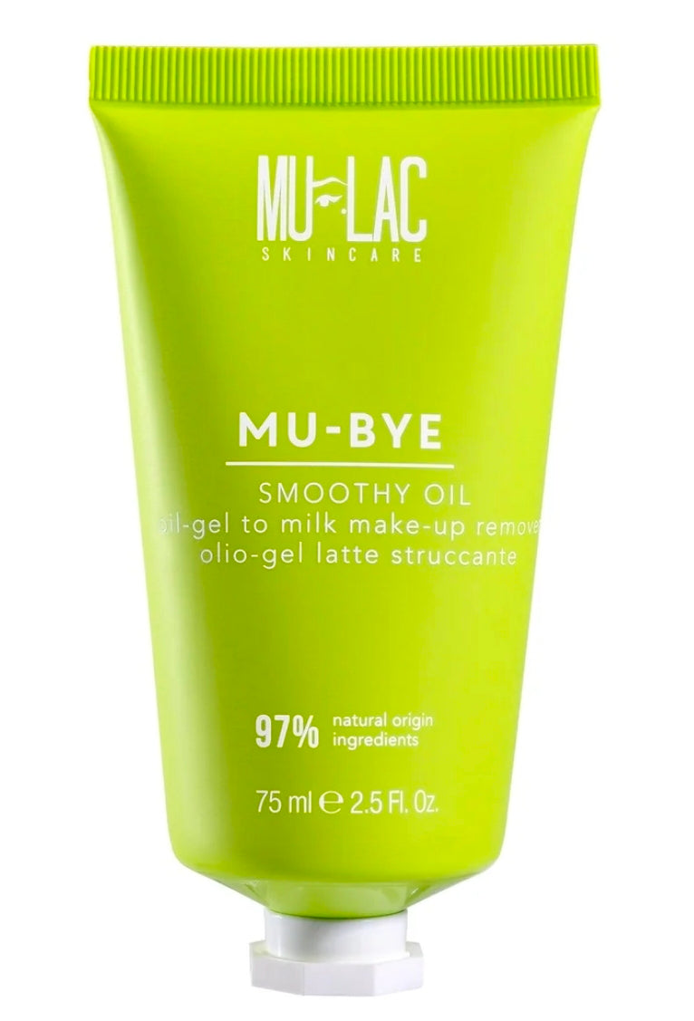 Olio detergente viso di Unisex MULAC Mu-Bye Smoothy Oil 75 ml Olio